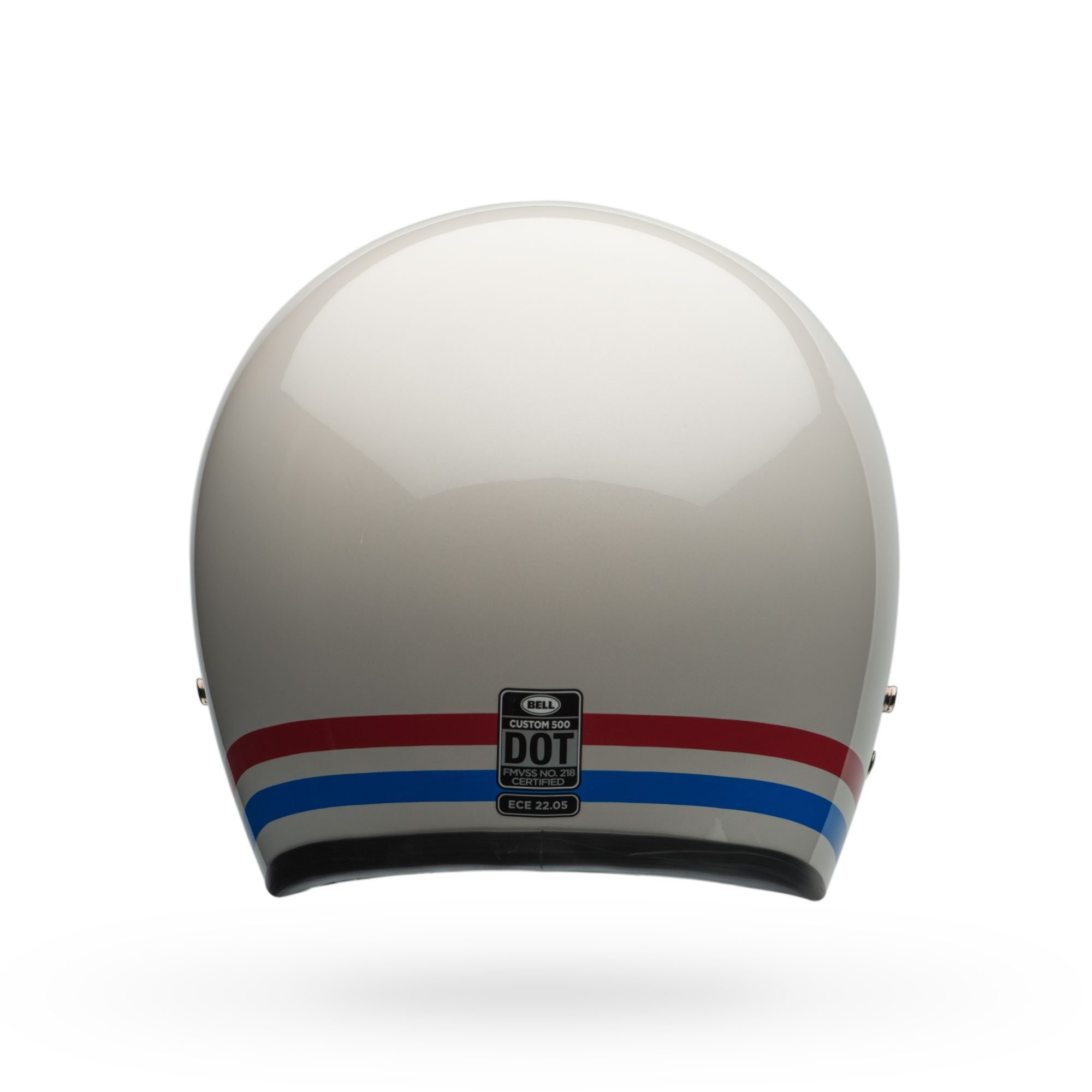 限定品】CUSTOM500 STRIPES GLOSS PEARL WHITE Lサイズ | BELL HELMETS