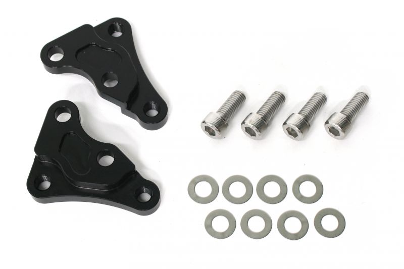 キャリパーサポート ブラック (brembo 40mmピッチ＆大型ローター径対応 