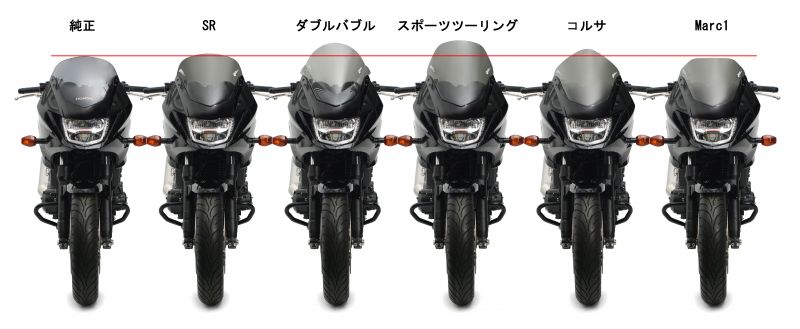 スクリーン スポーツツーリング ダークスモーク | ZERO GRAVITY